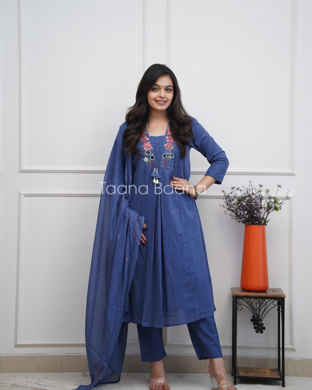 Dupatta Pant Set