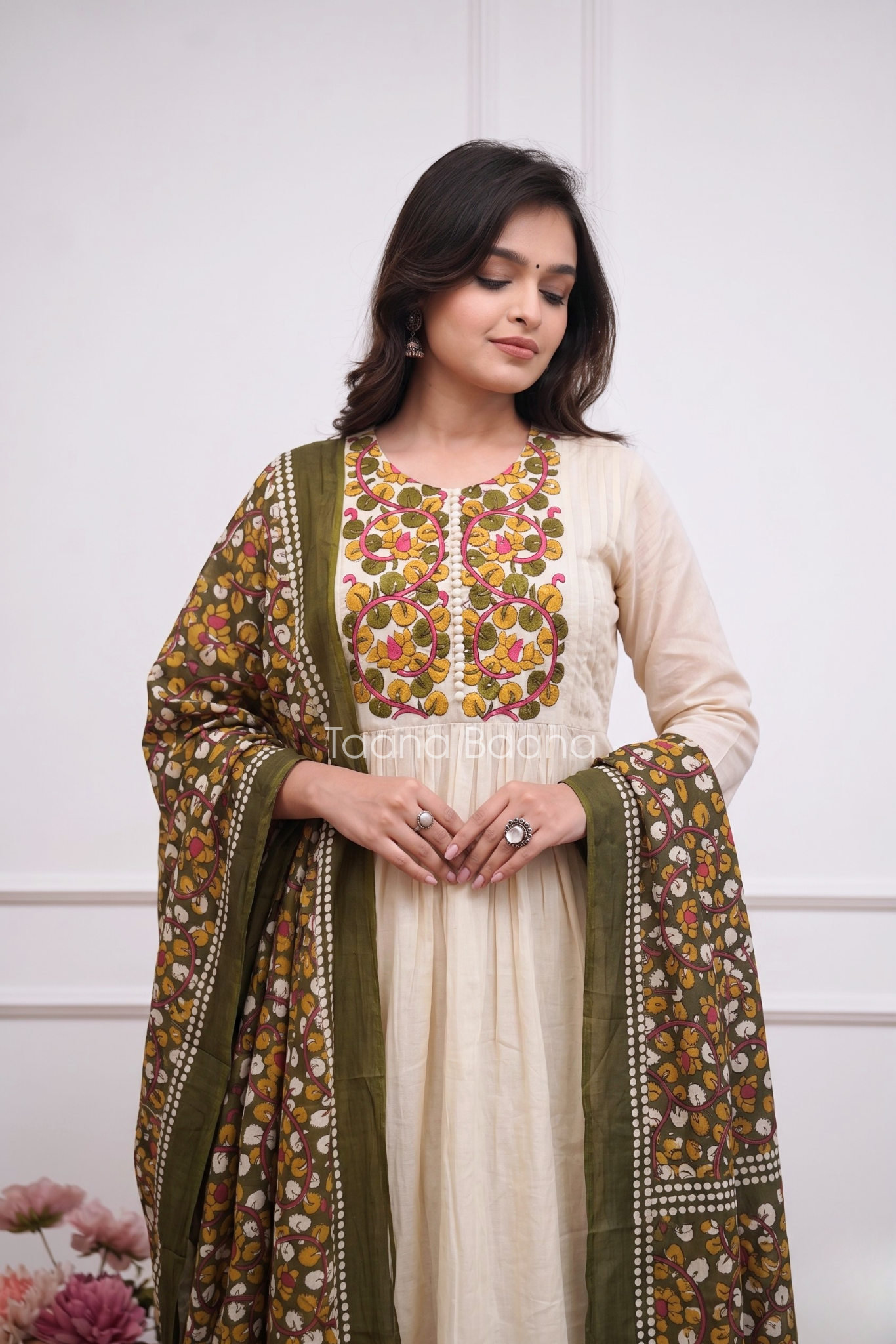 Dupatta Pant Set