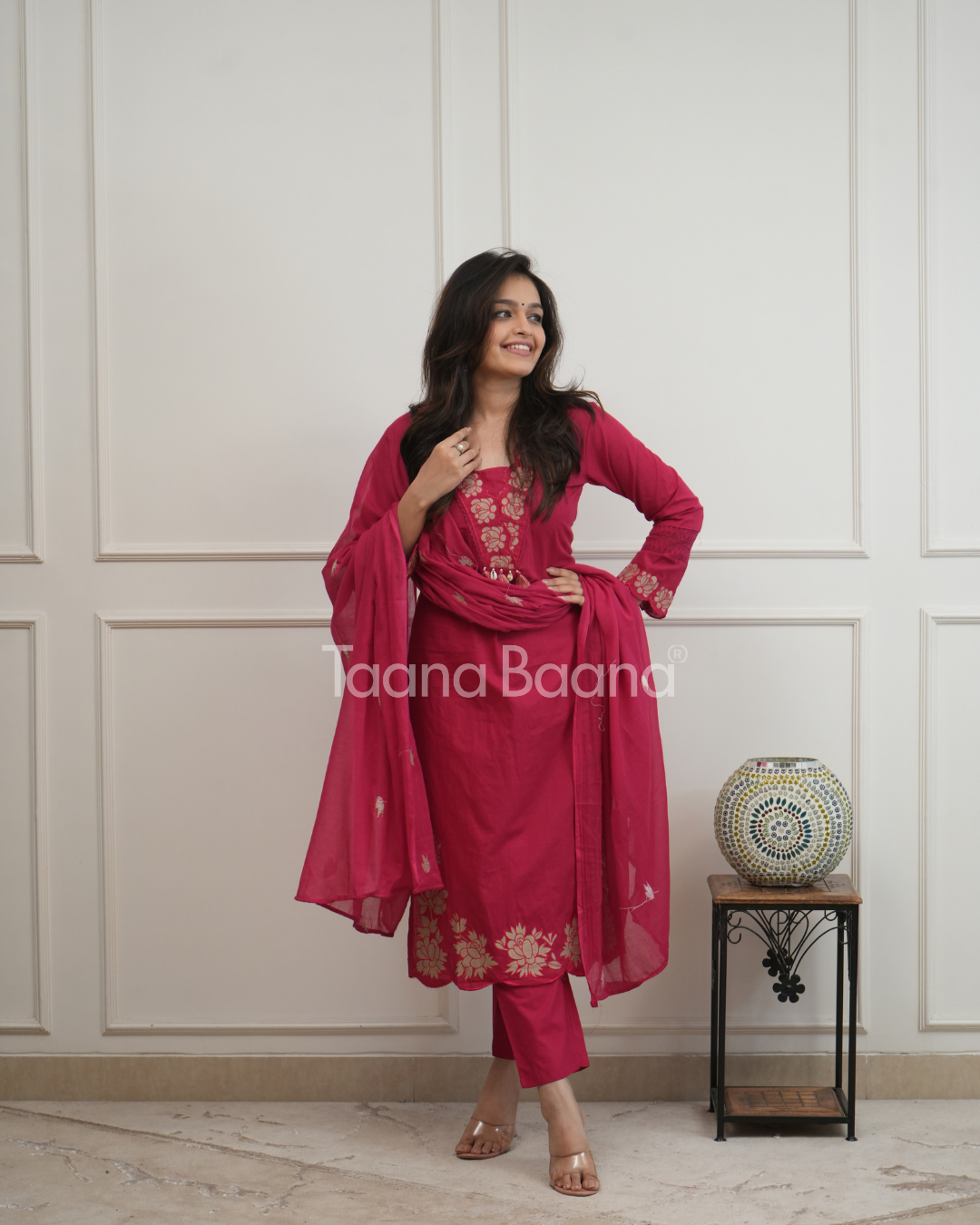 Dupatta Pant Set
