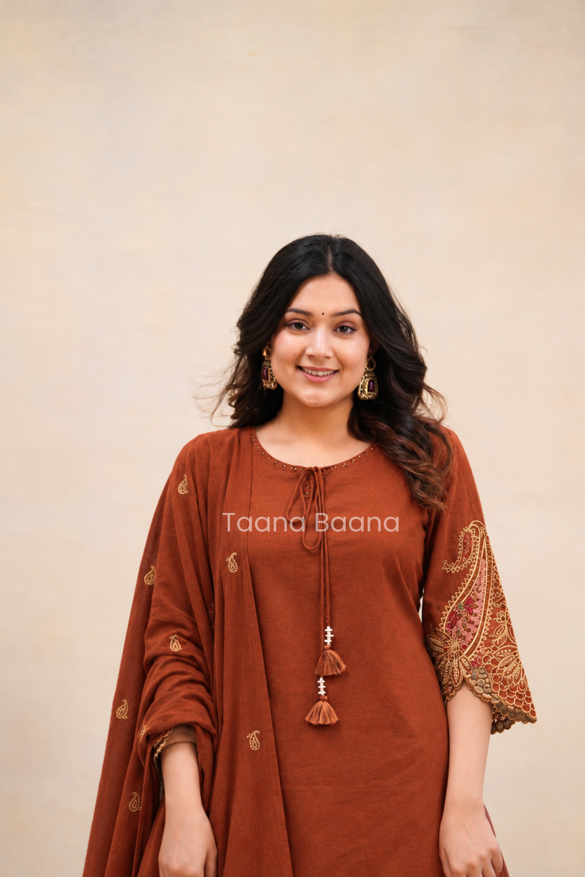 Dupatta Plazo Set