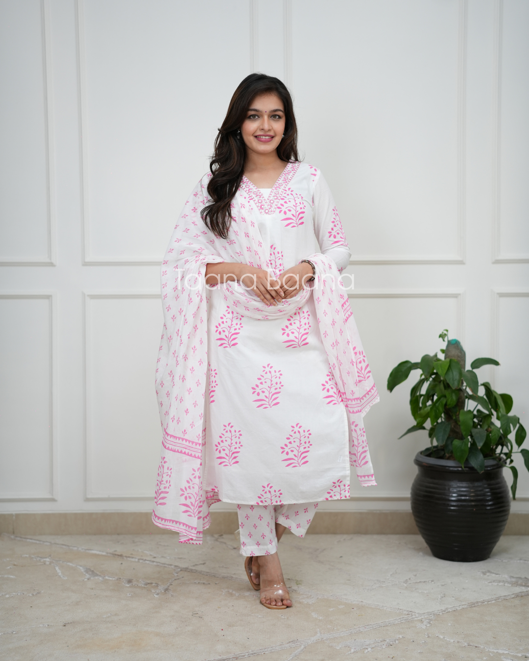Dupatta Pant Set