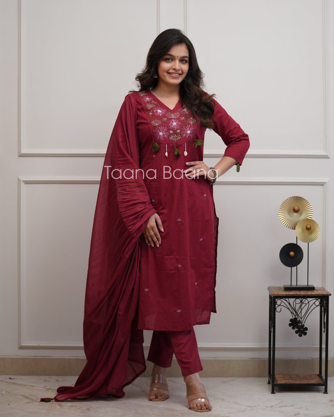 Dupatta Pant Set