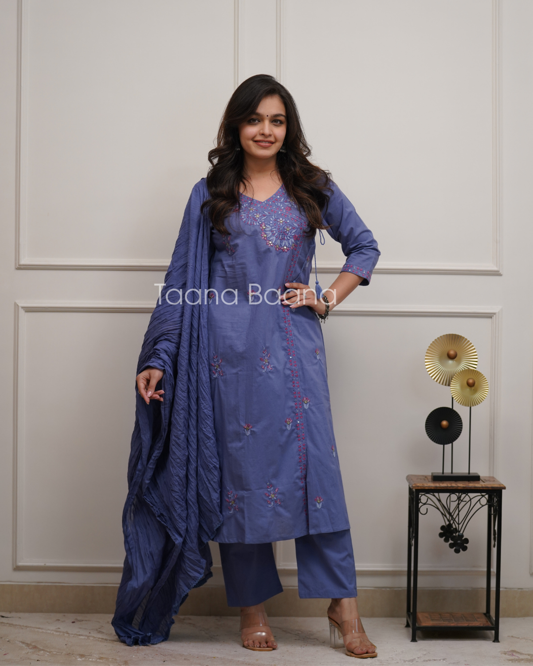 Dupatta Pant Set