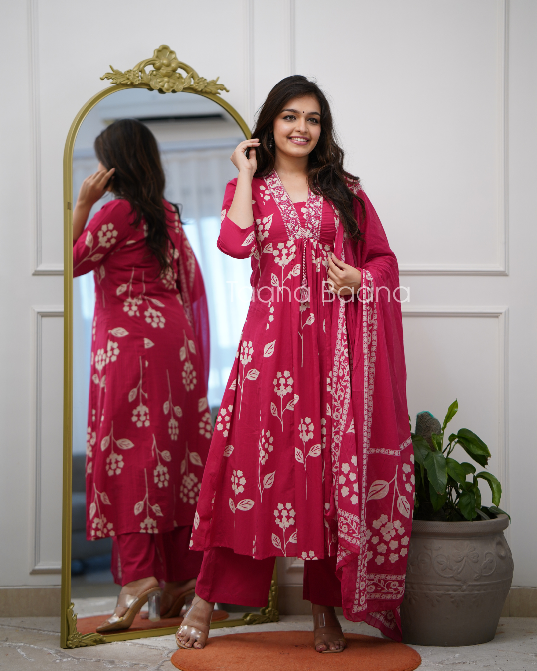 Dupatta Pant Set