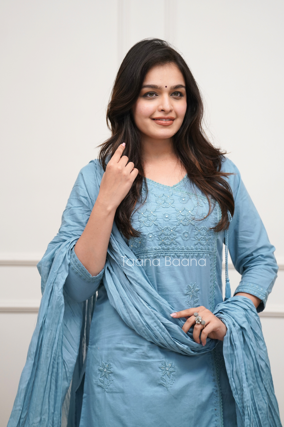 Dupatta Pant Set