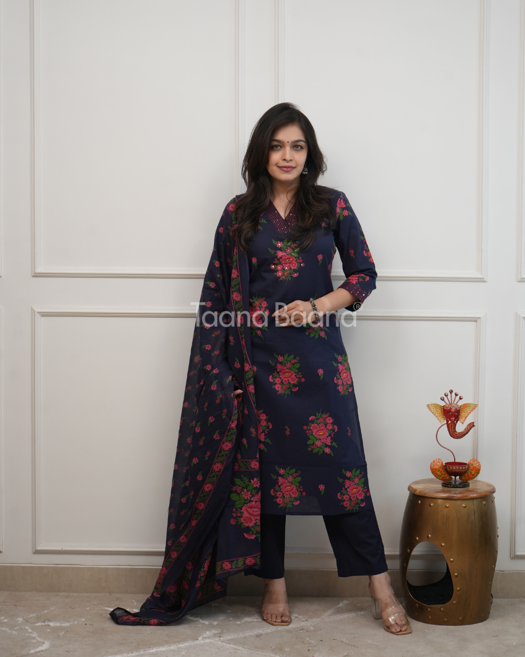 Dupatta Pant Set