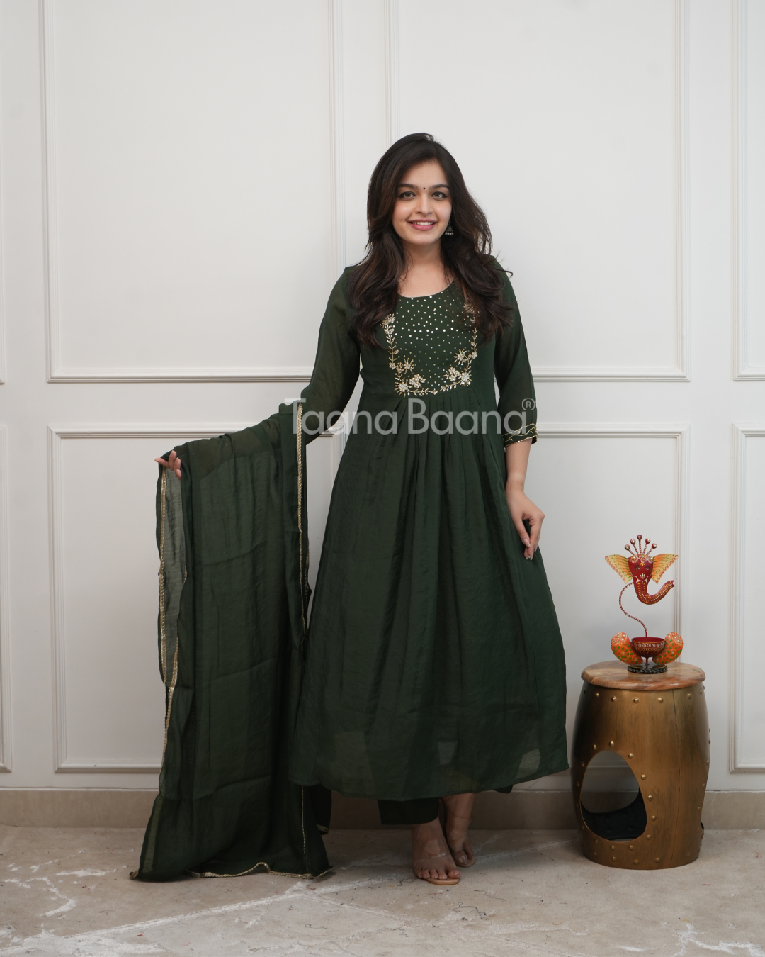 Dupatta Pant Set
