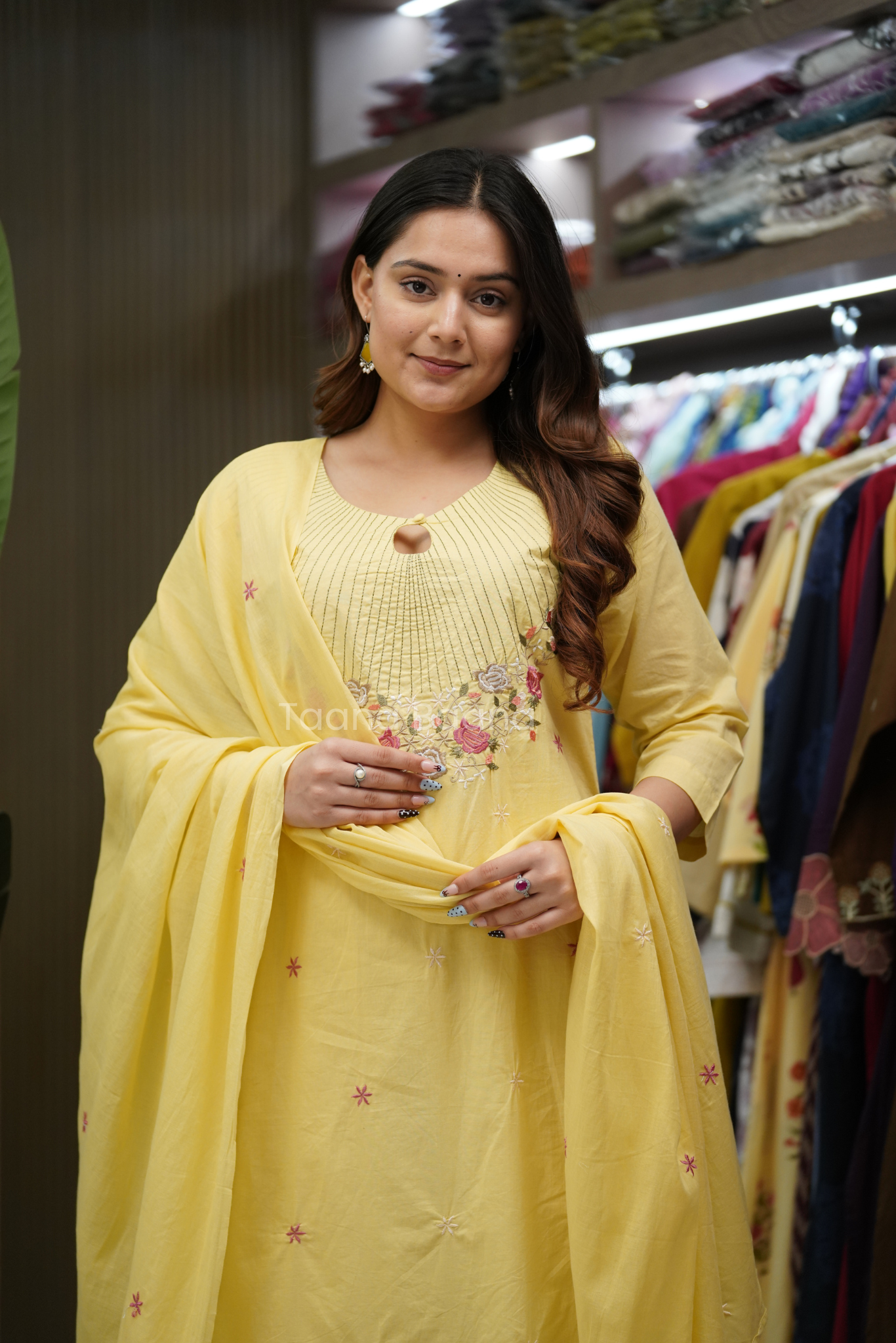 Dupatta Pant Set