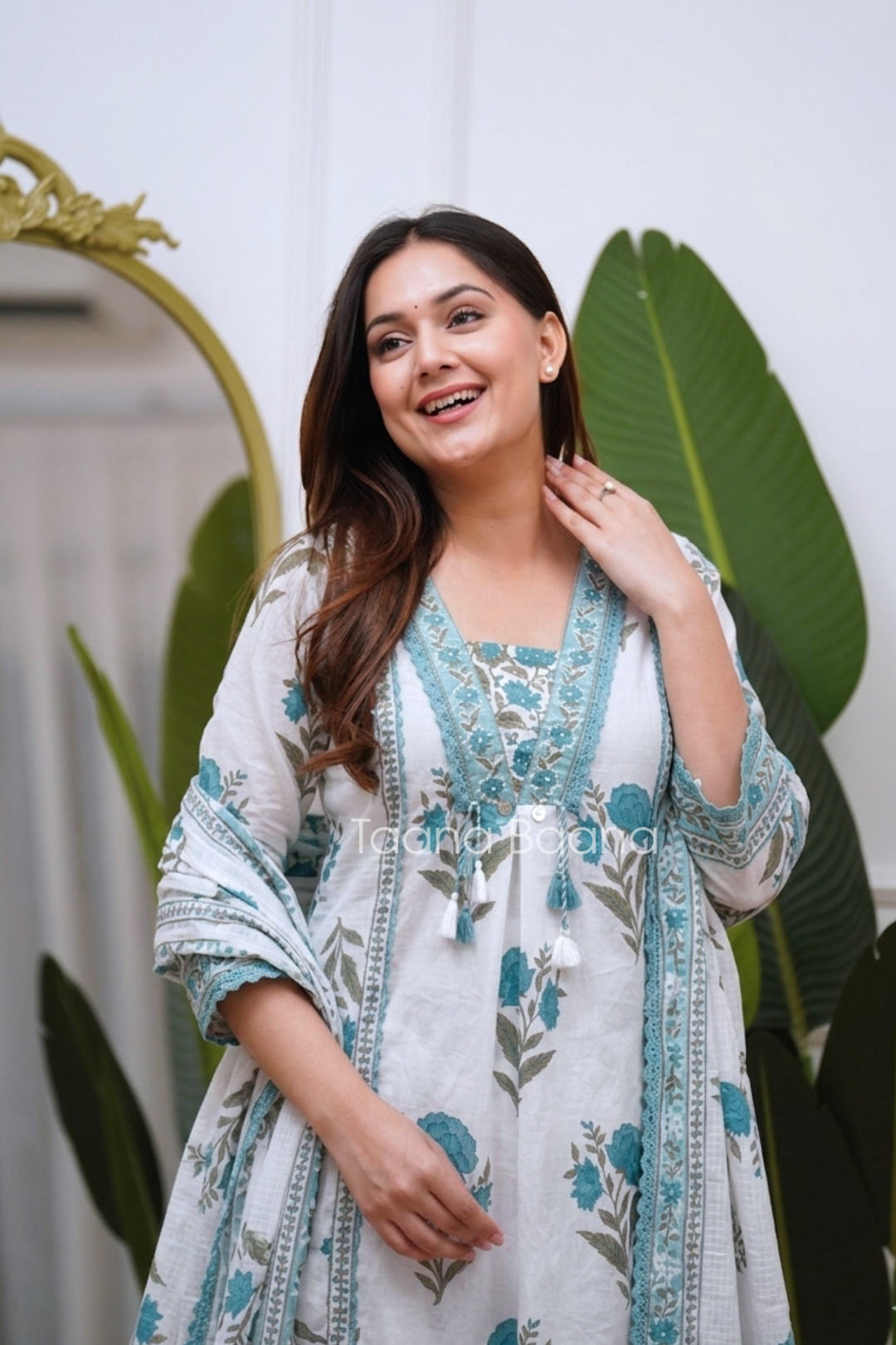 Dupatta Pant Set