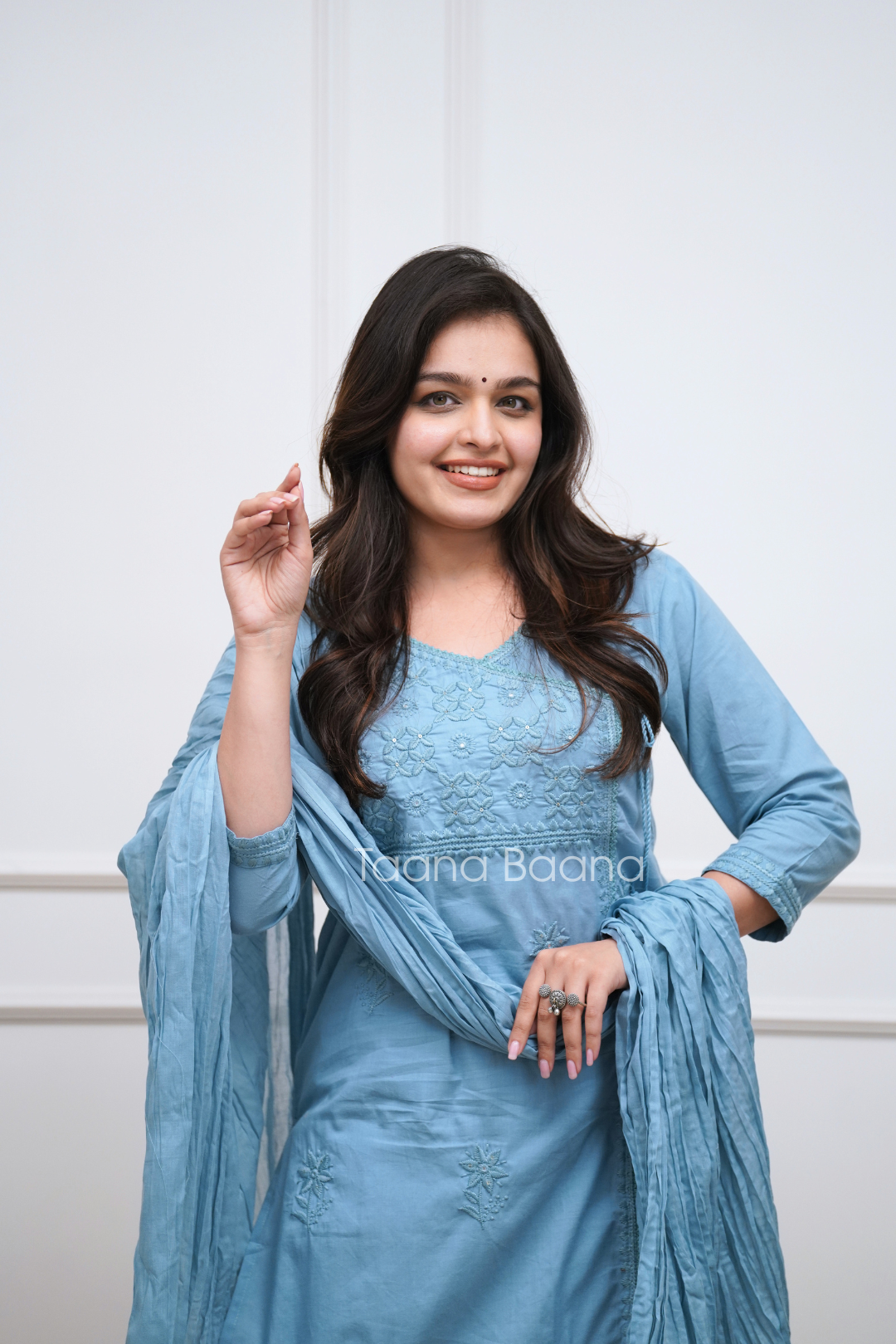 Dupatta Pant Set