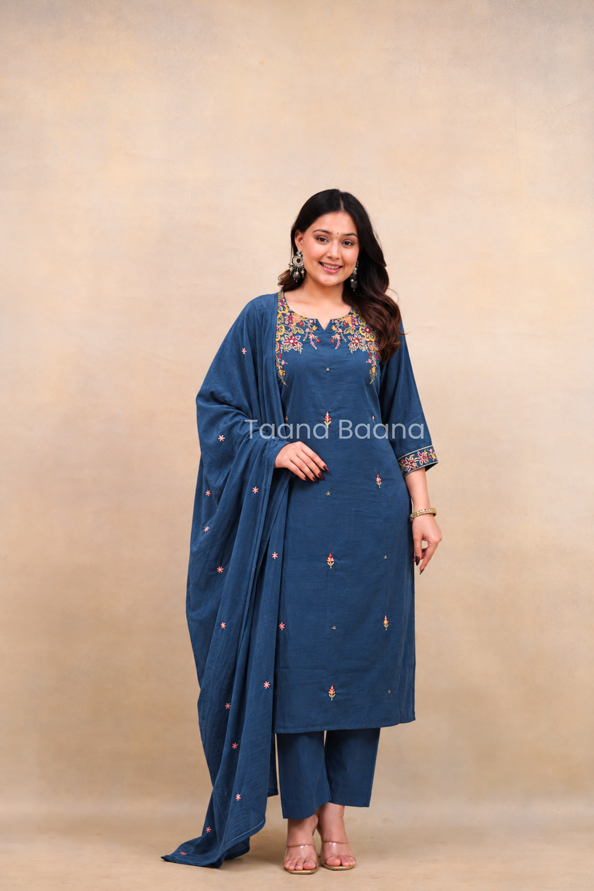 Dupatta Pant Set