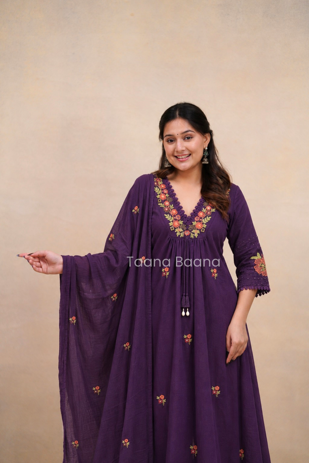 Dupatta Pant Set