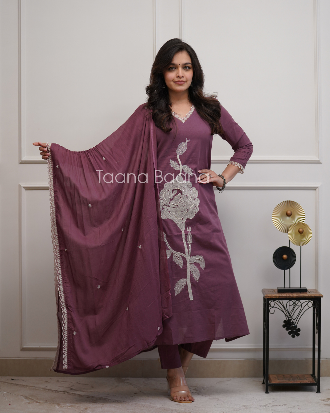 Dupatta Pant Set