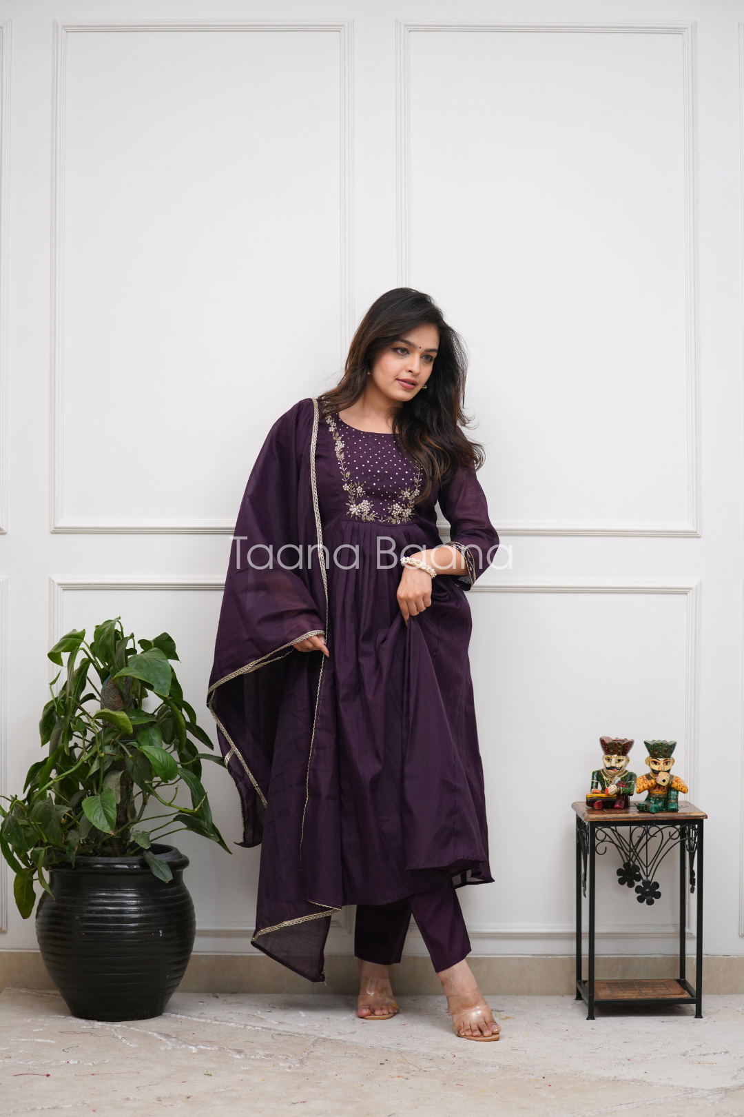 Dupatta Pant Set