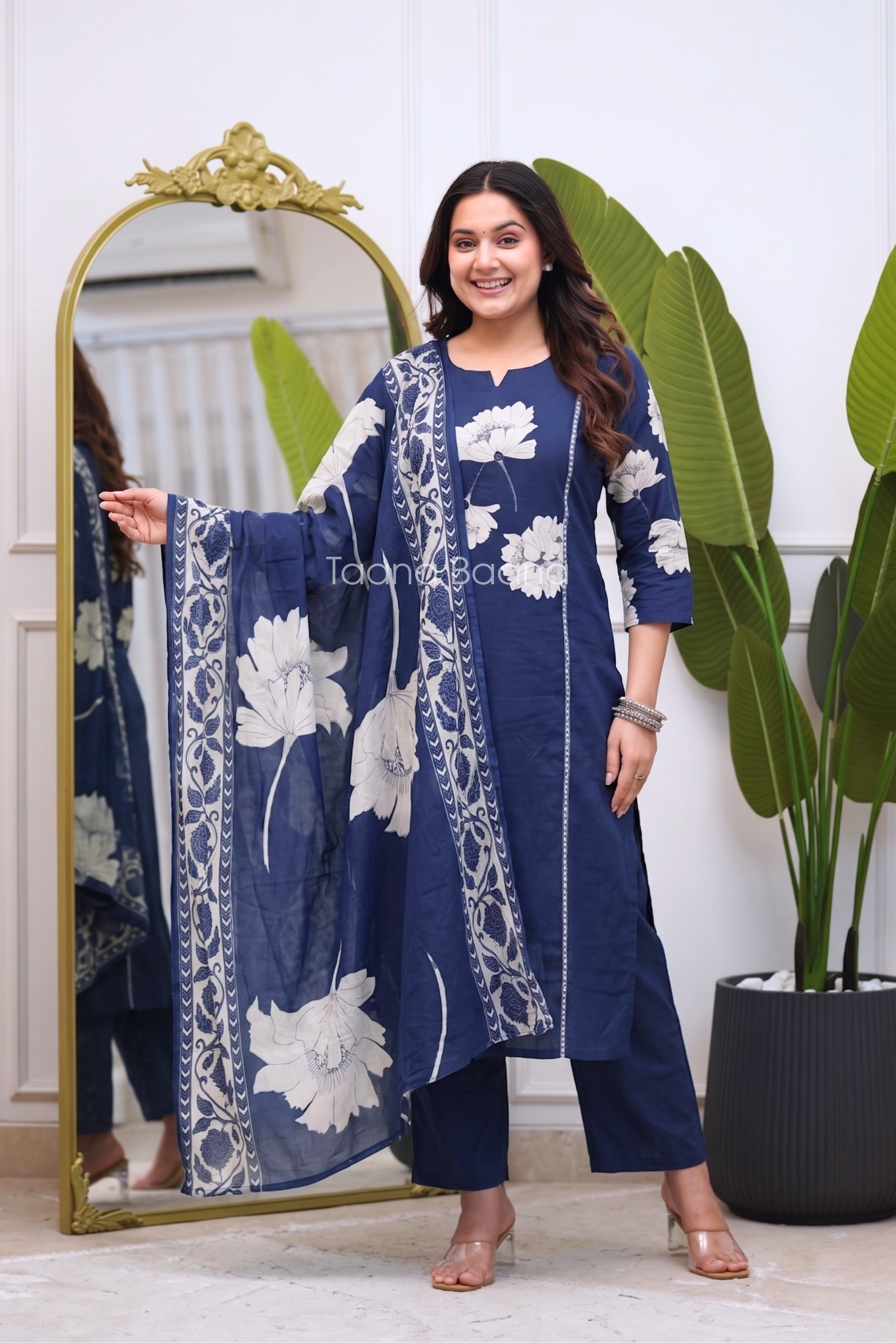 Dupatta Pant Set