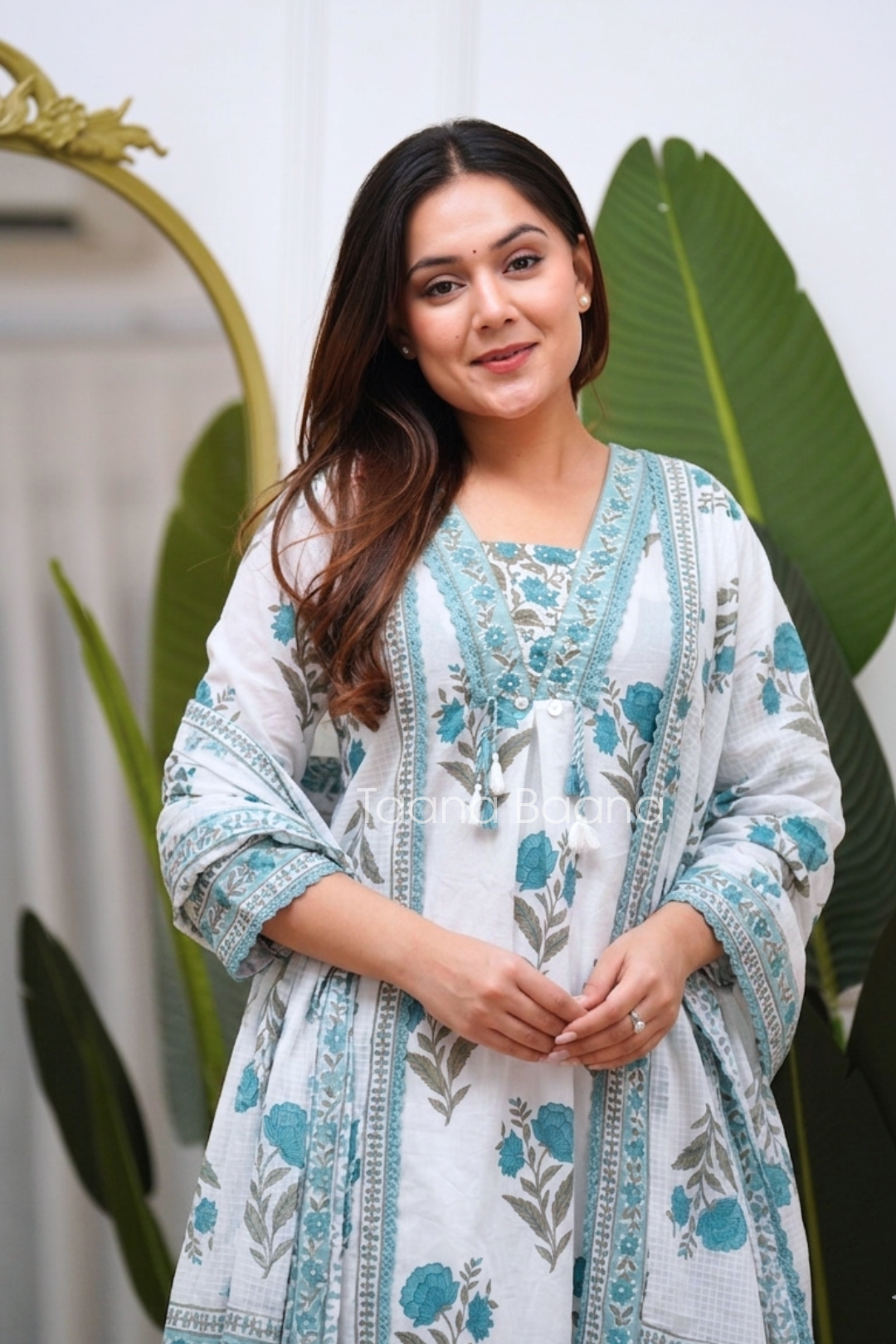 Dupatta Pant Set