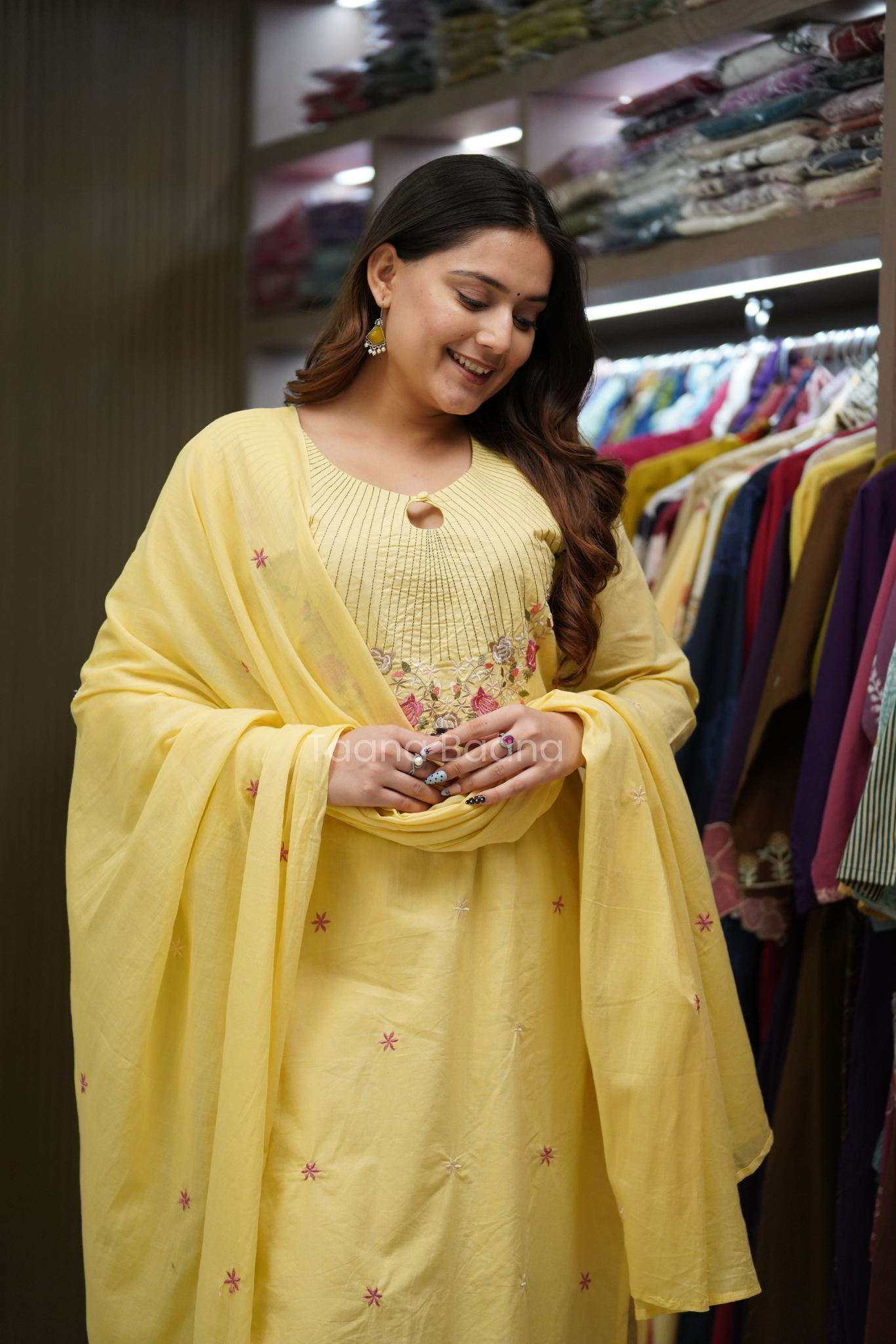 Dupatta Pant Set