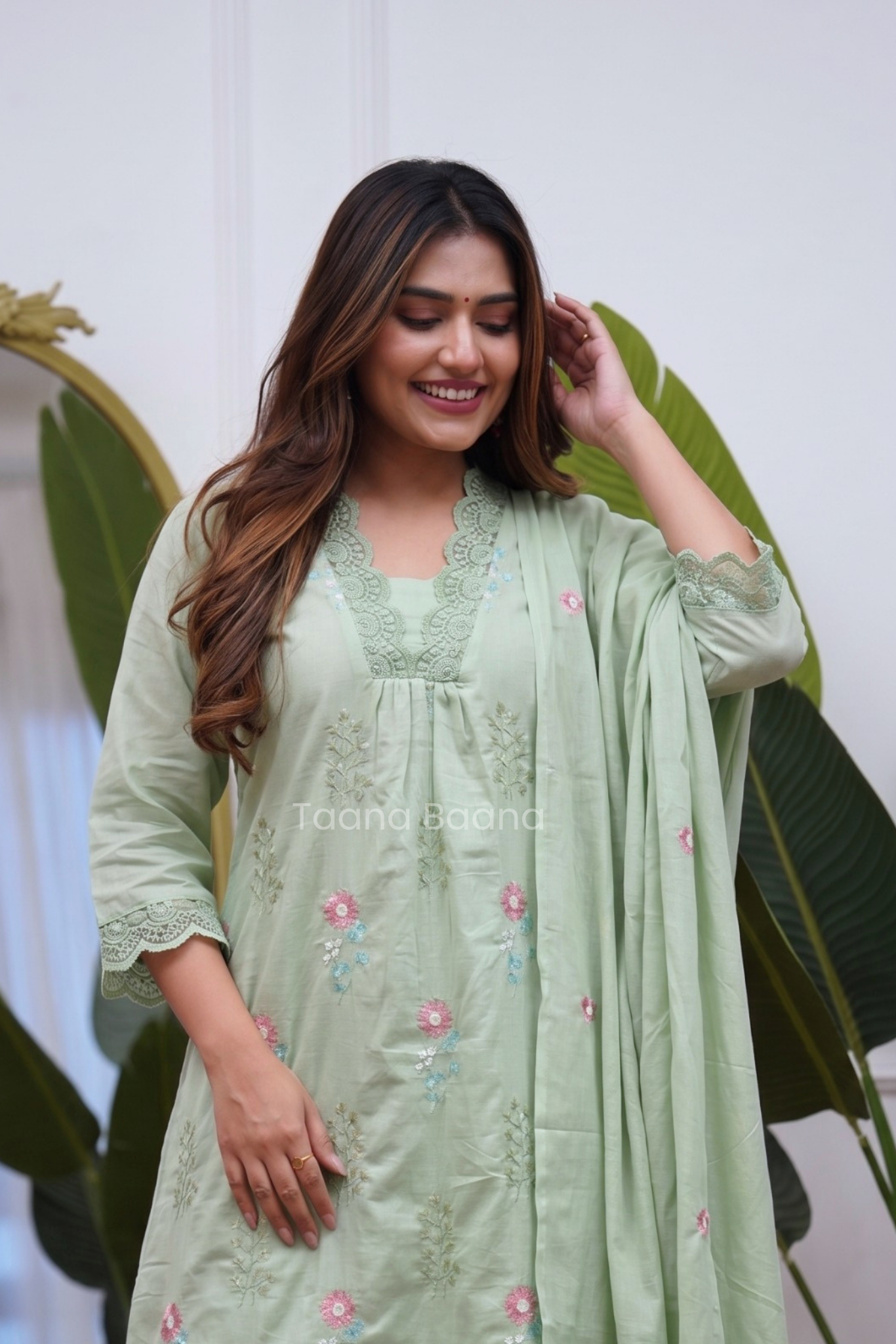 Dupatta Pant Set