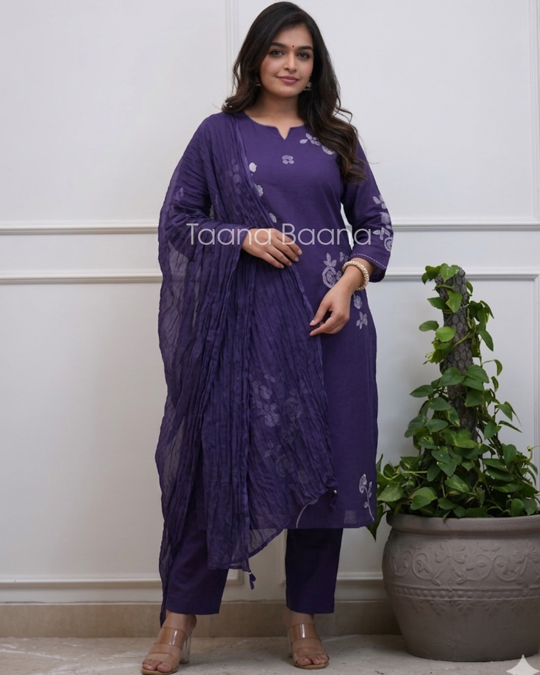 Dupatta Pant Set