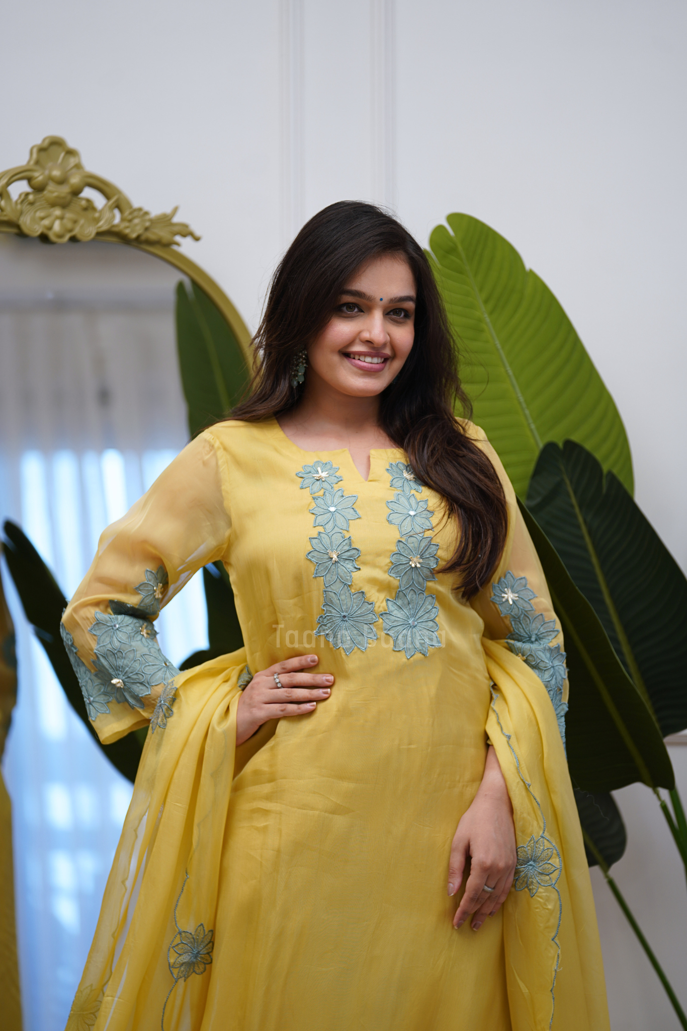 Dupatta Pant Set