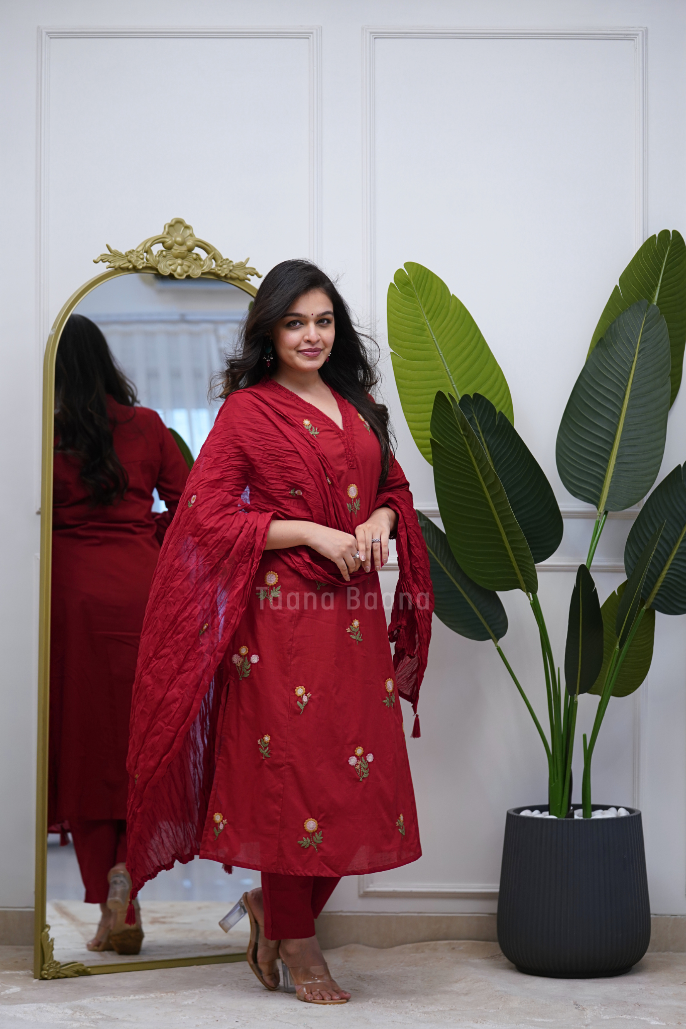 Dupatta Pant Set