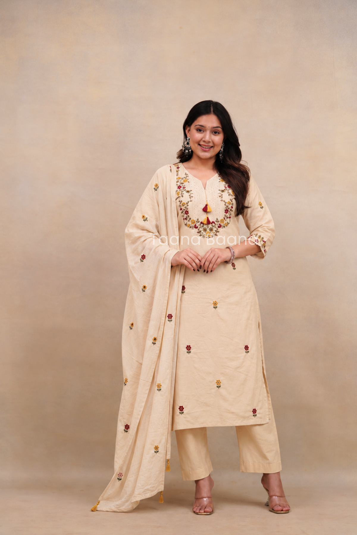 Dupatta Pant Set