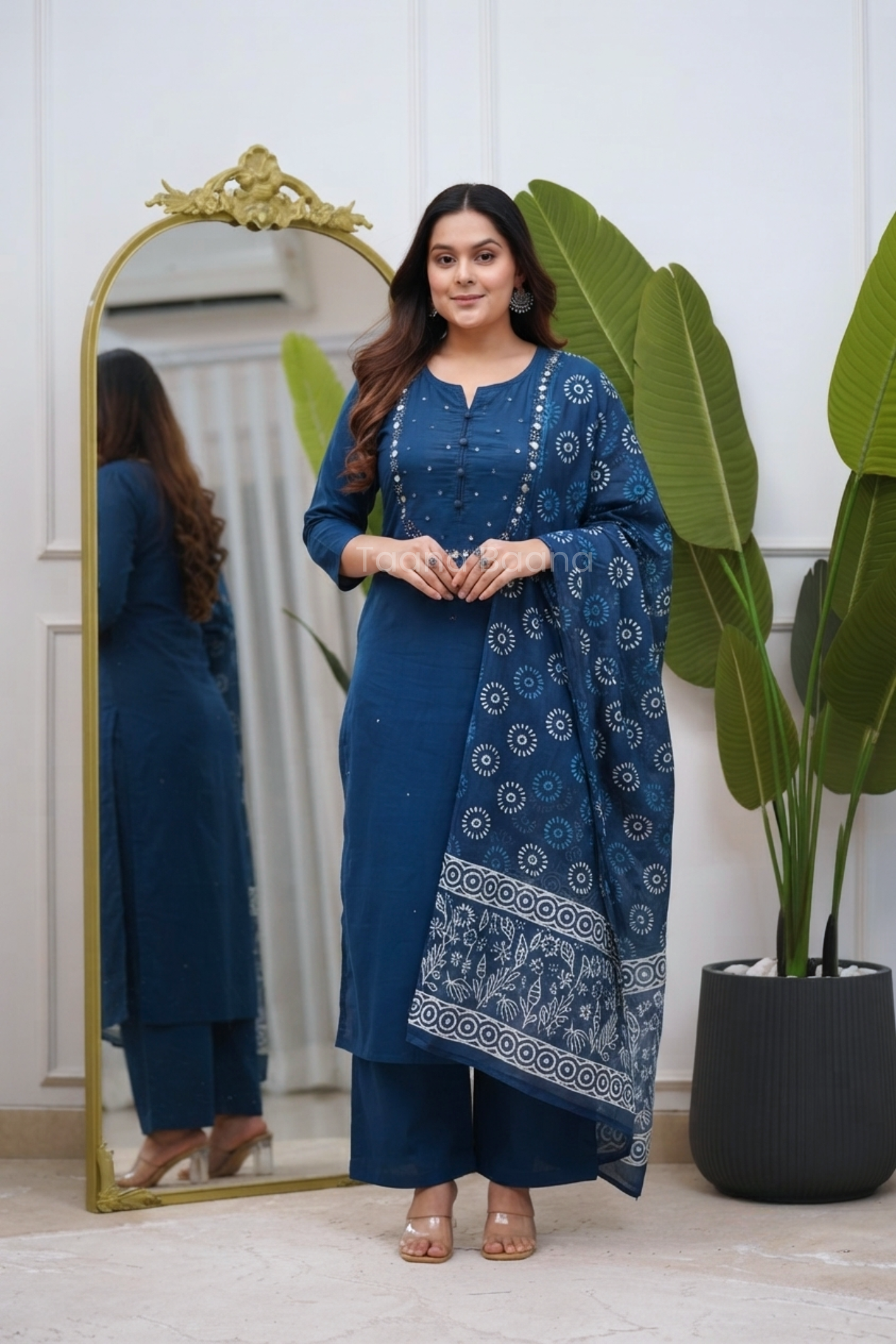 Dupatta Pant Set