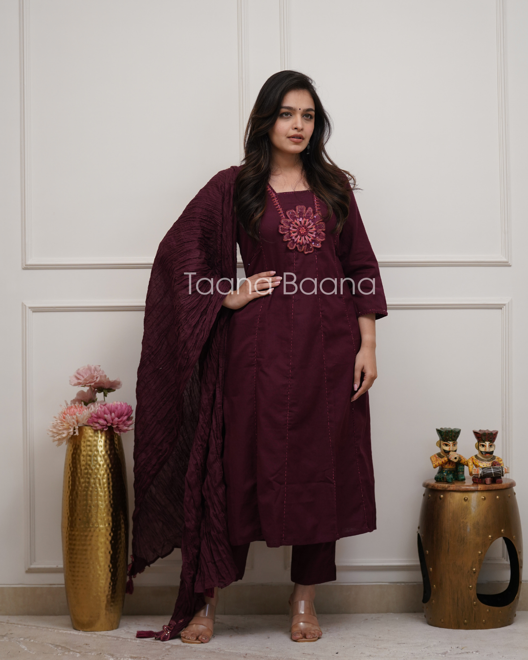 Dupatta Pant Set