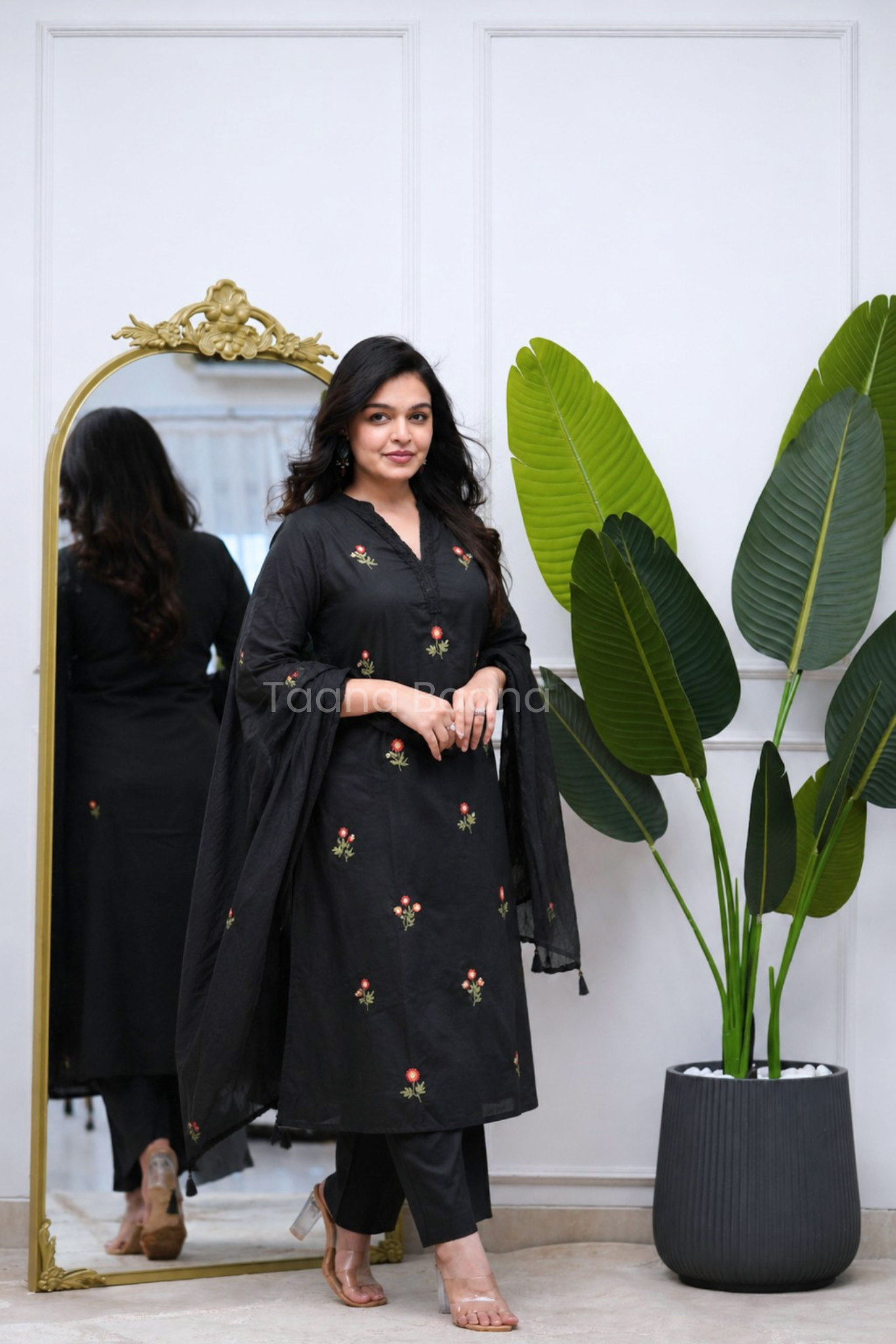 Dupatta Pant Set