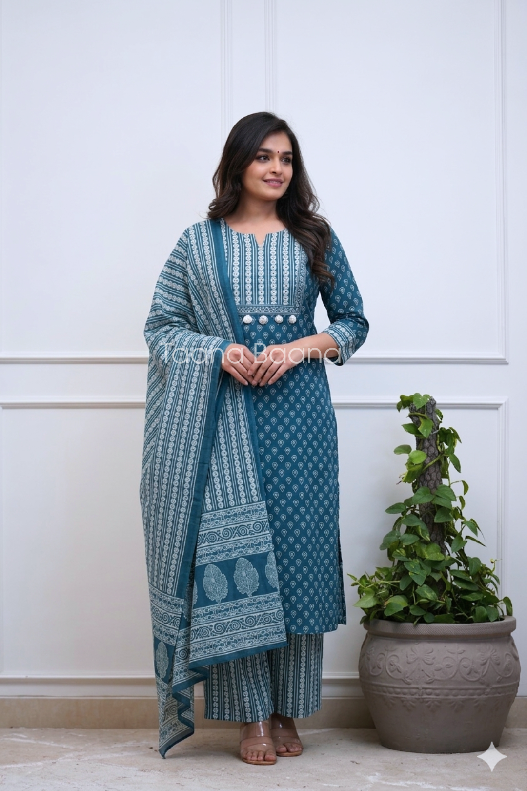 Dupatta Pant Set