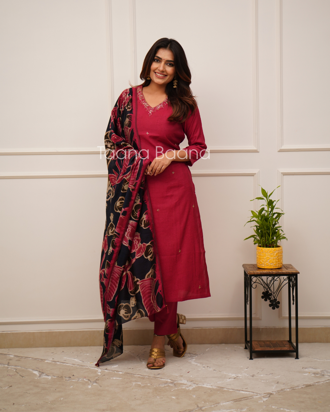 Dupatta Pant Set