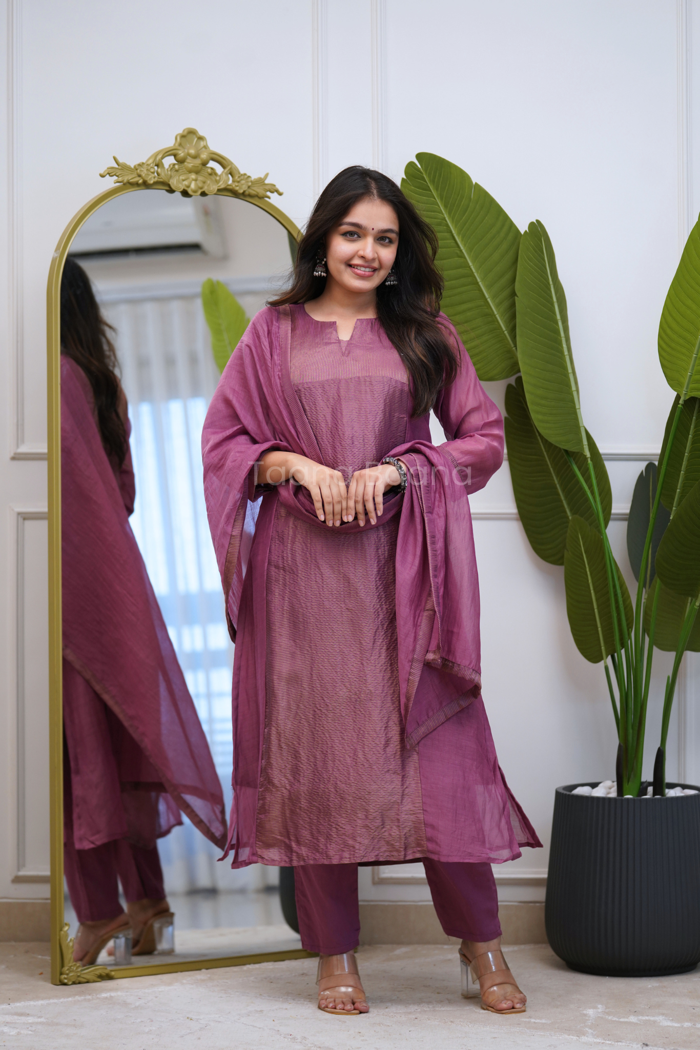 Dupatta Pant Set