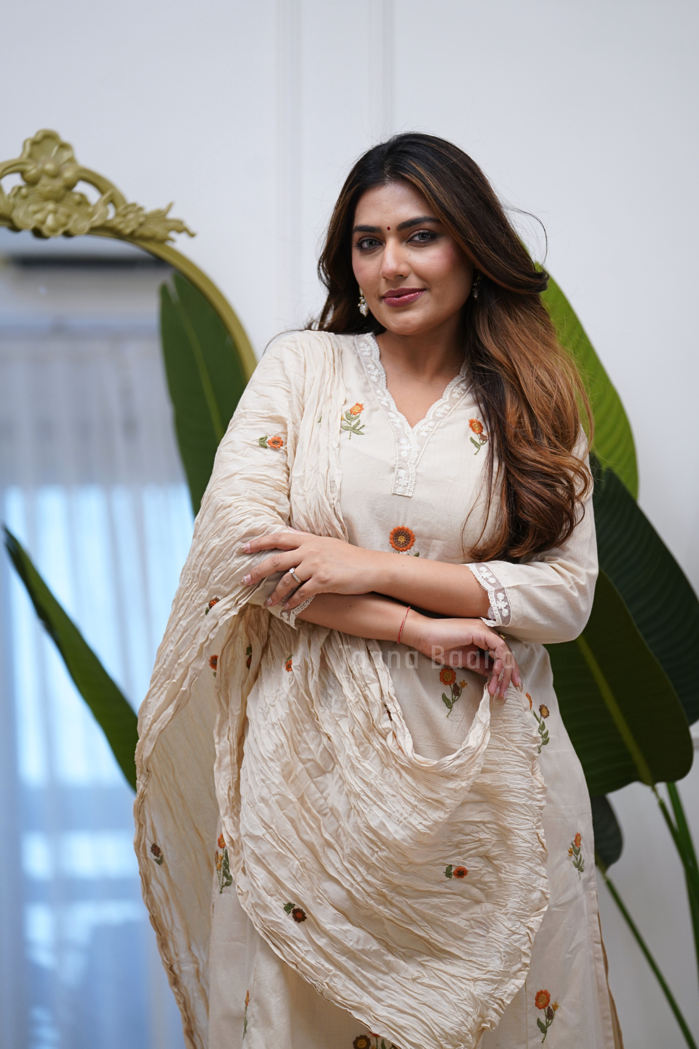 Dupatta Pant Set