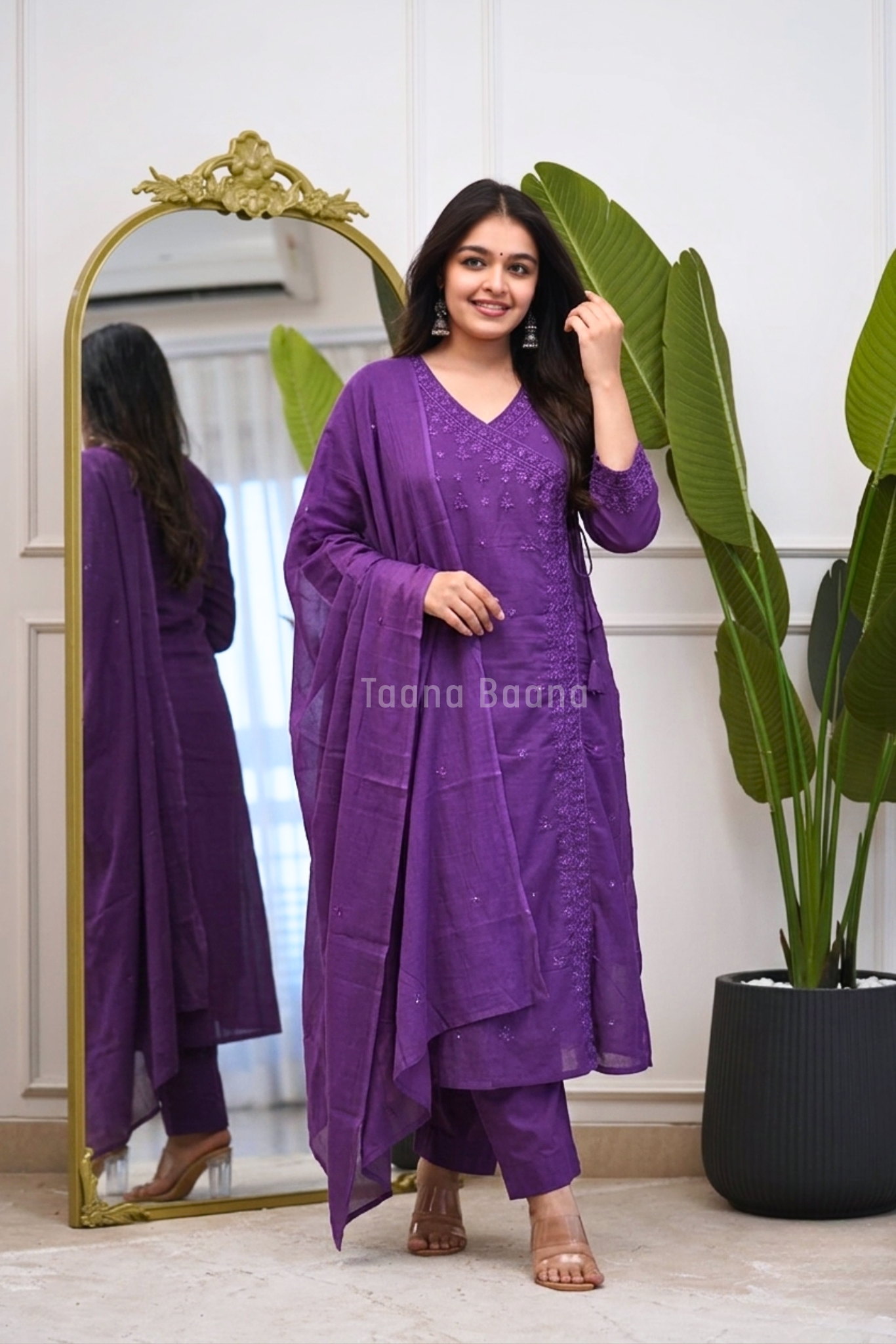 Dupatta Pant Set