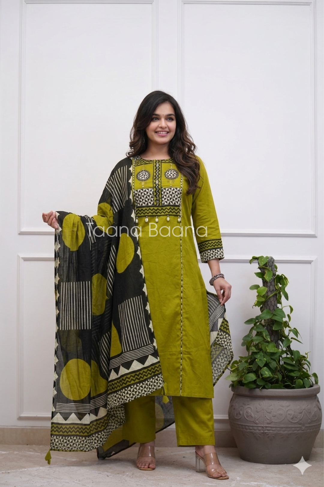 Dupatta Plazo Set