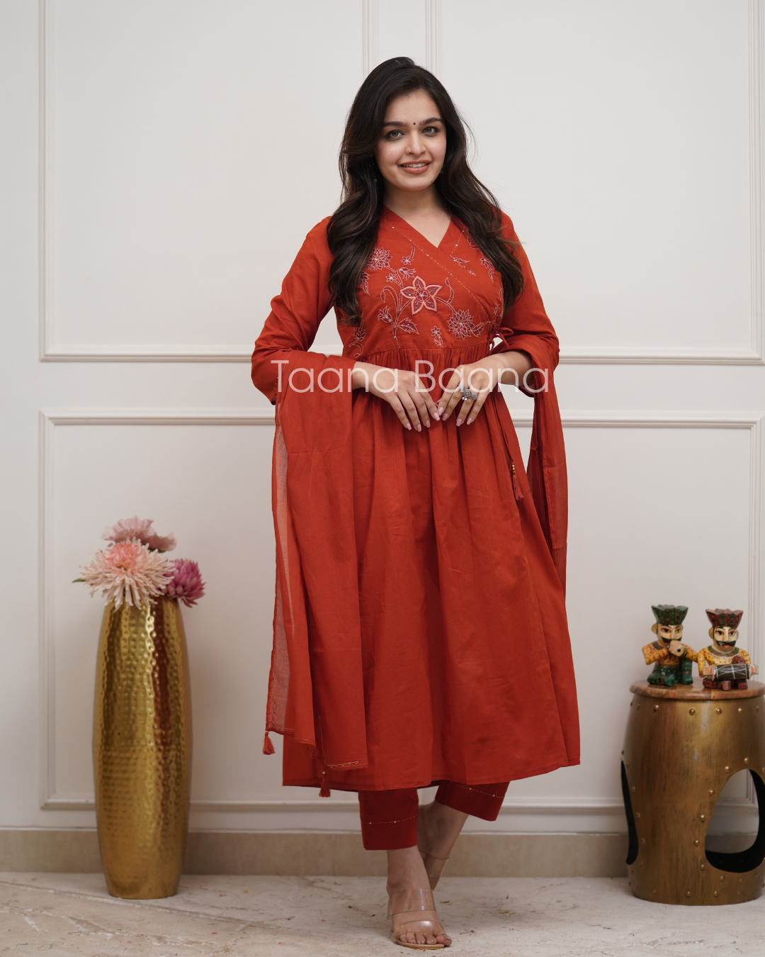 Dupatta Pant Set