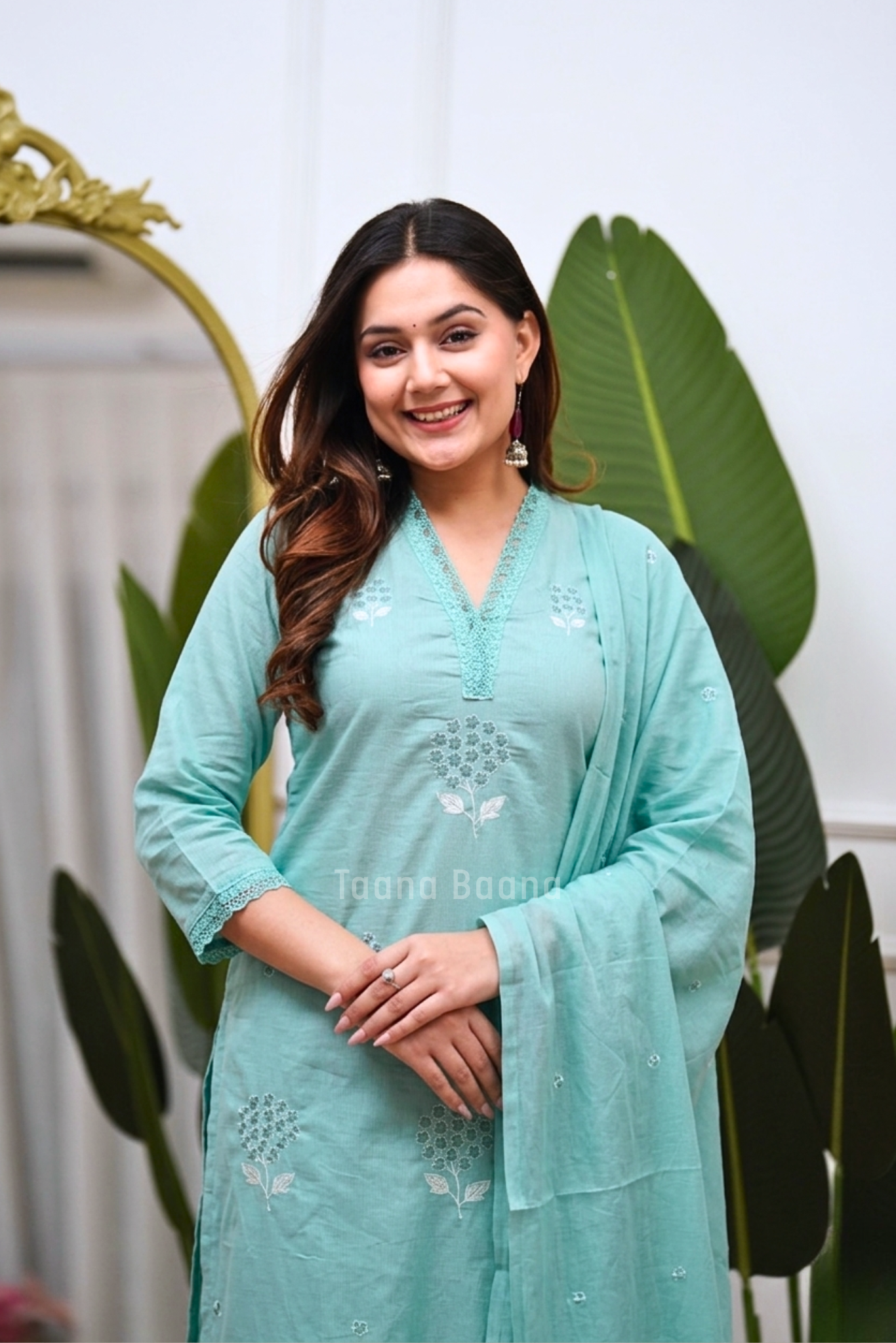 Dupatta Pant Set