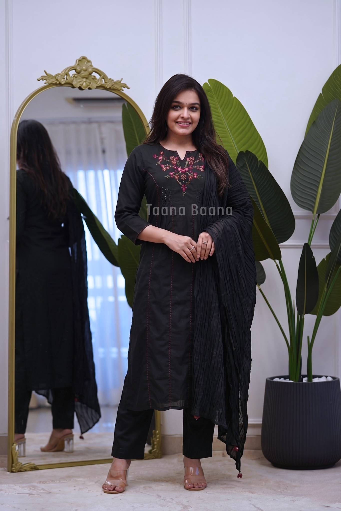 Dupatta Pant Set