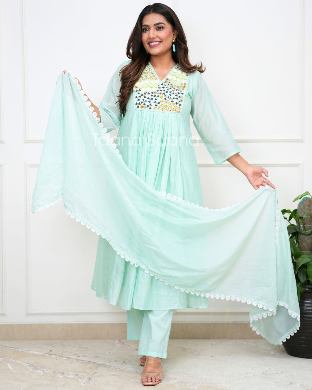 Dupatta Pant Set