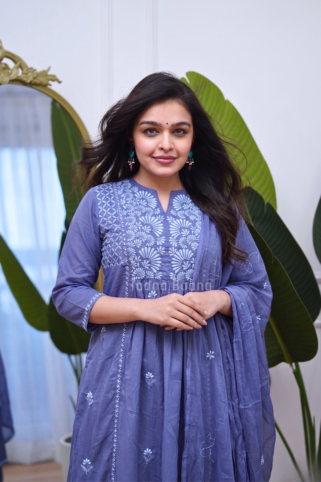 Anarkali Dupatta Set