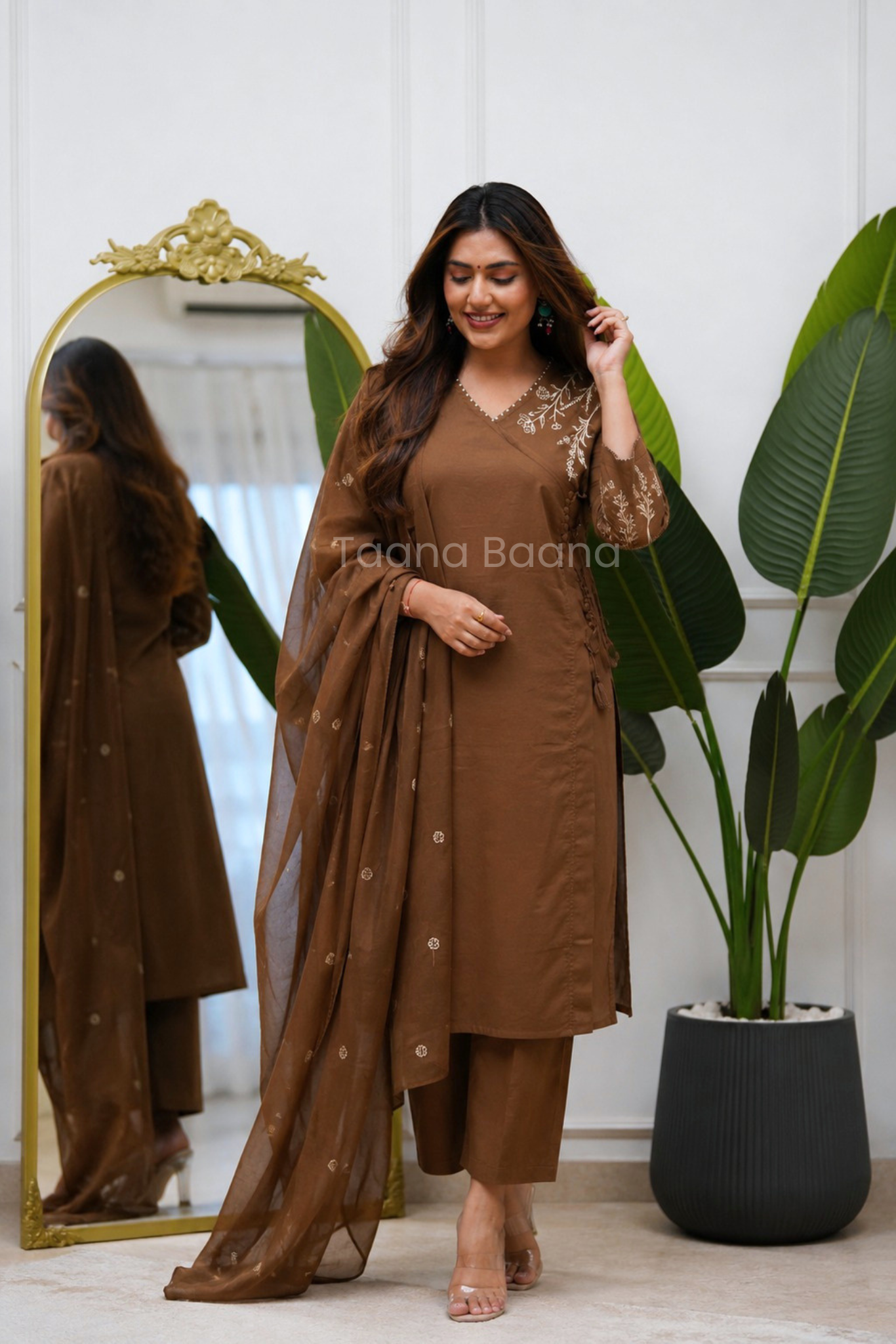 Dupatta Pant Set