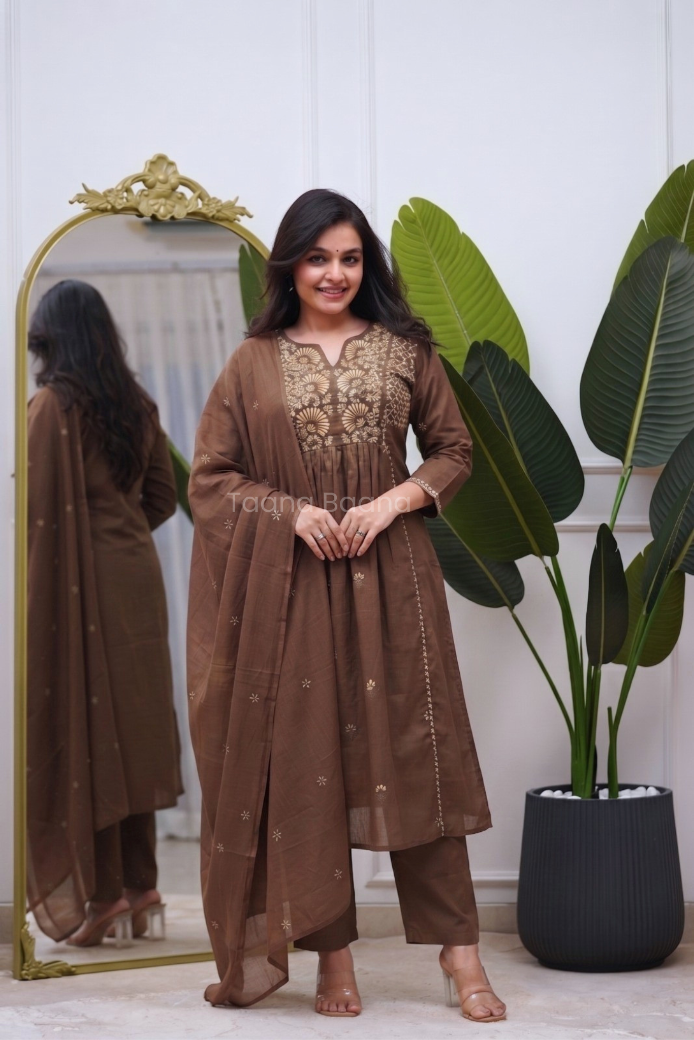 Dupatta Pant Set