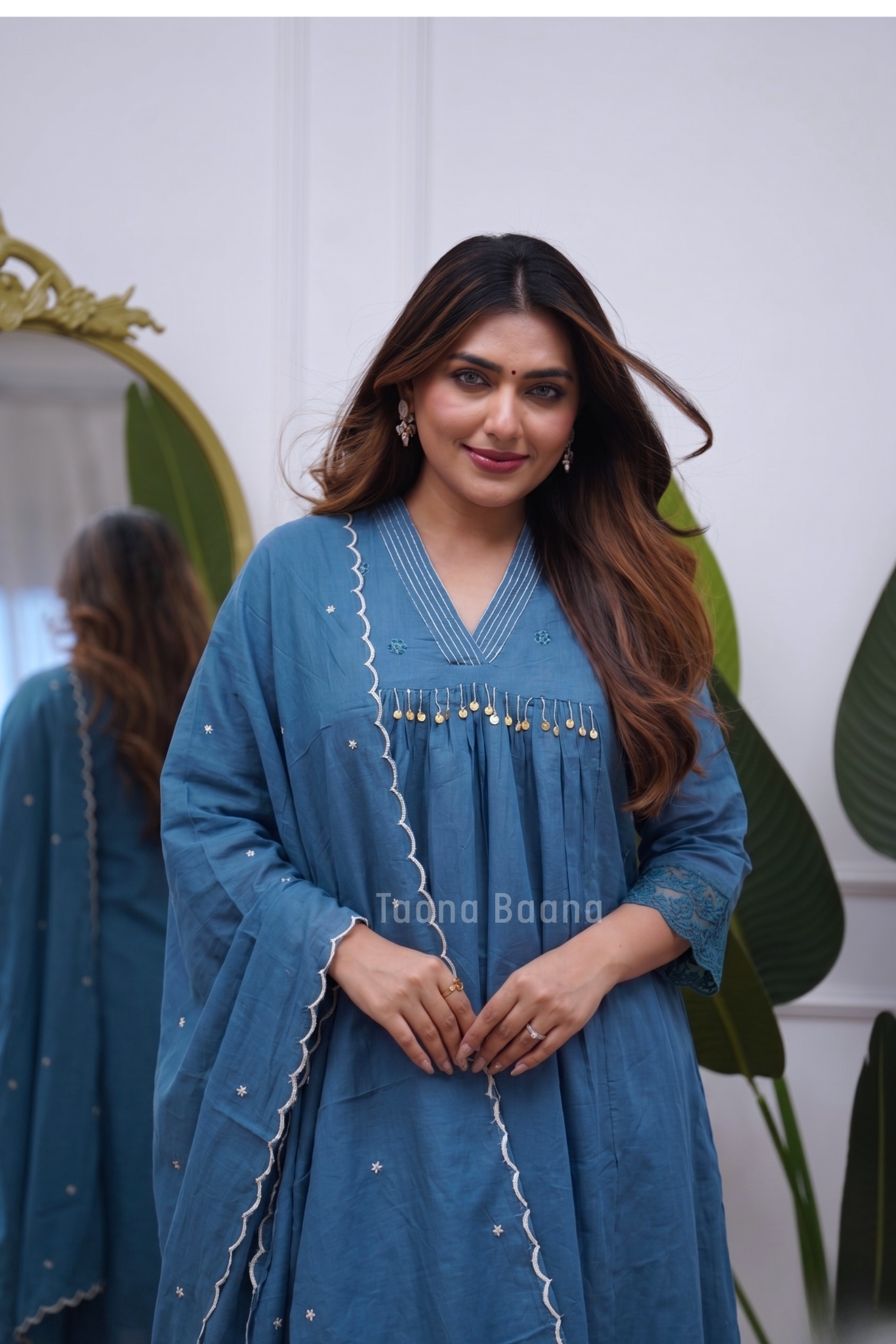Dupatta Pant Set