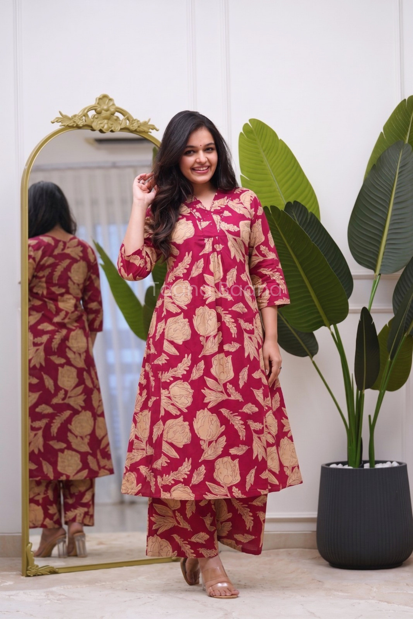 Kurta Plazo Set