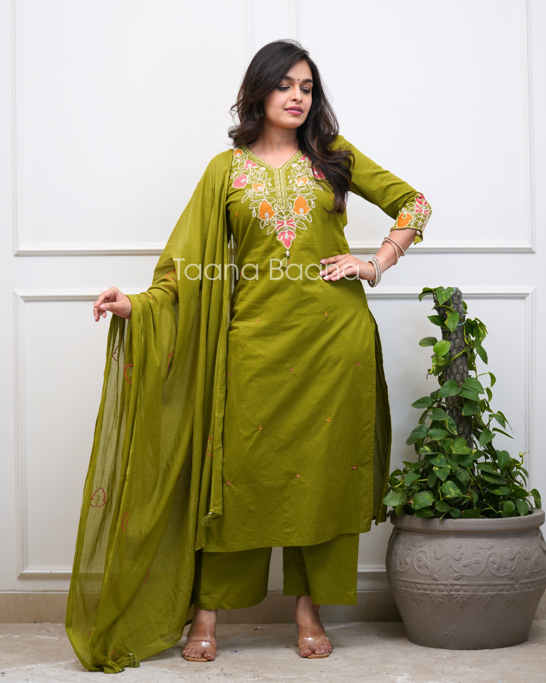 Dupatta Pant Set