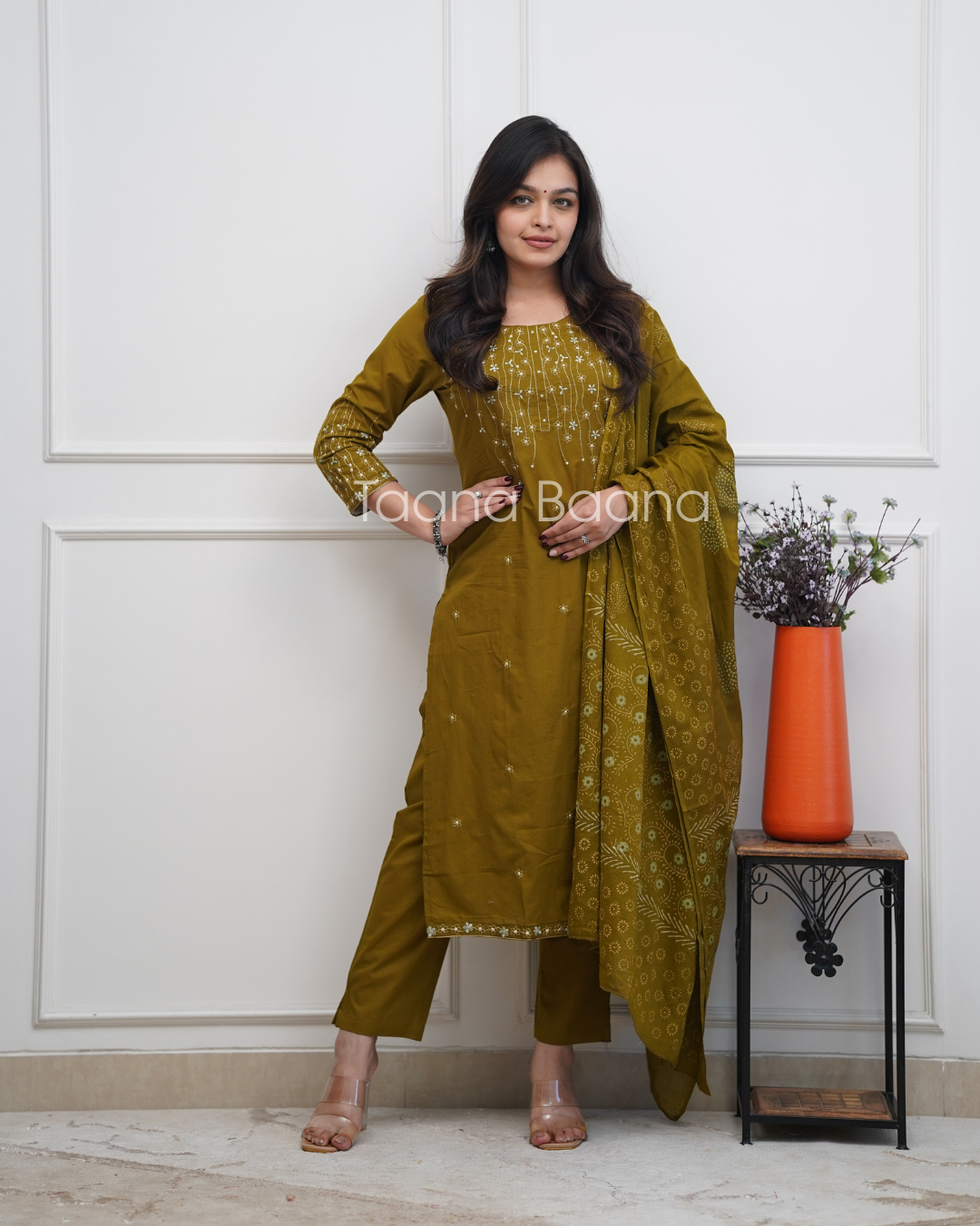 Dupatta Pant Set
