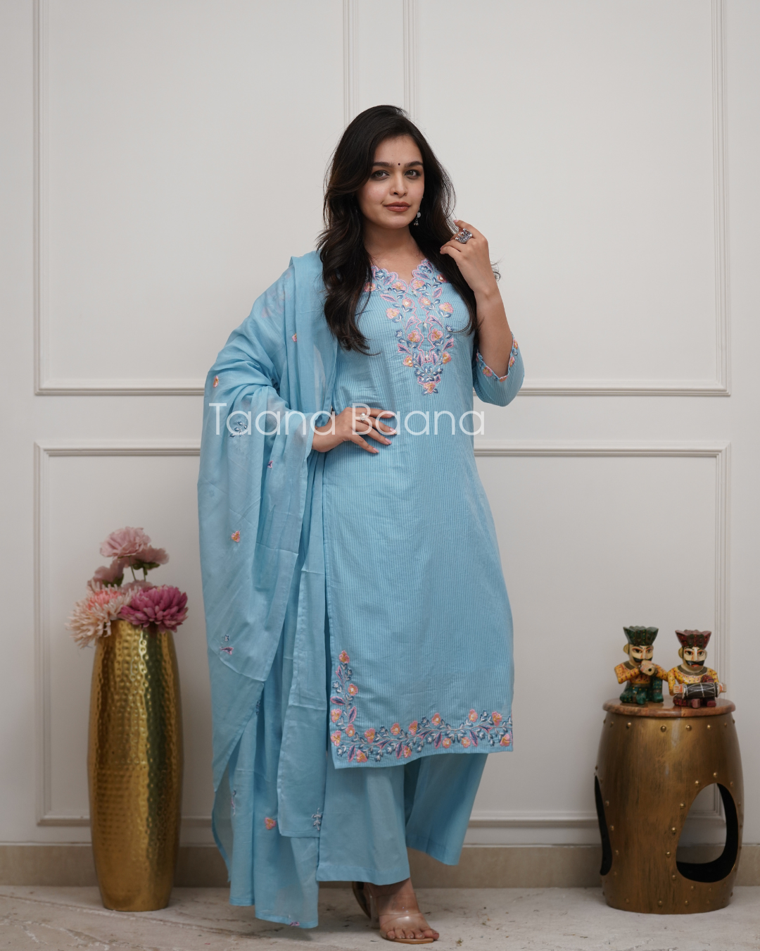 Dupatta Pant Set