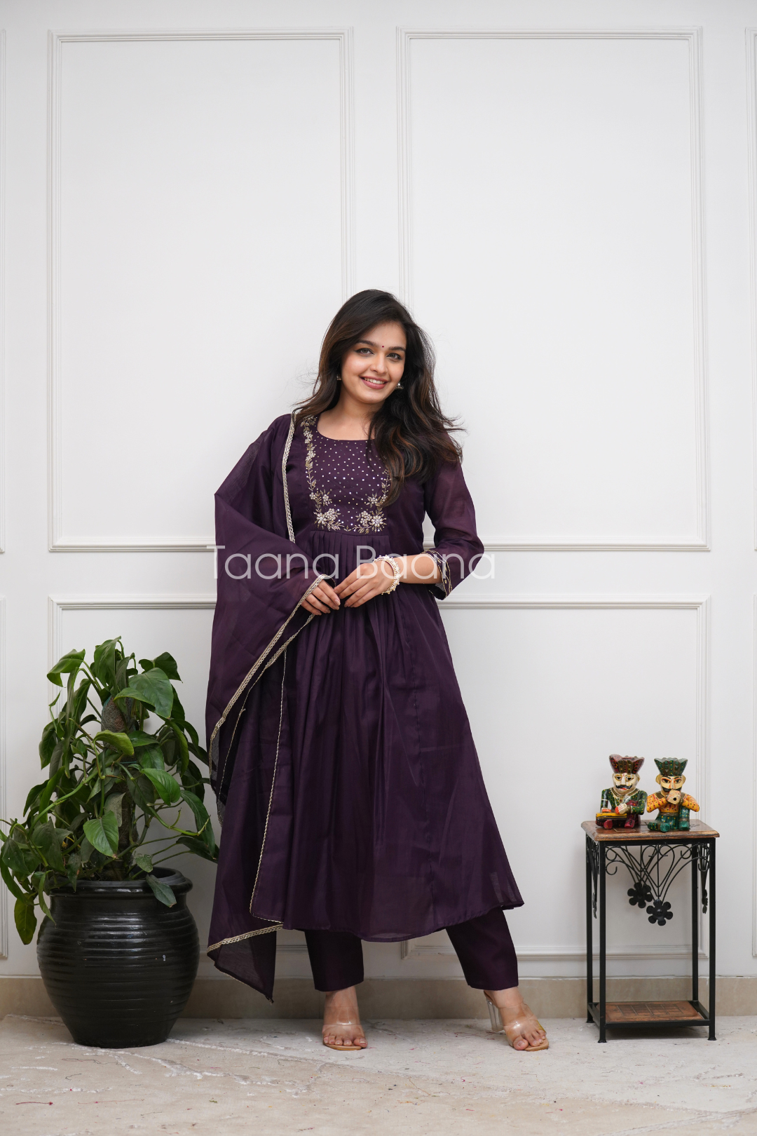Dupatta Pant Set