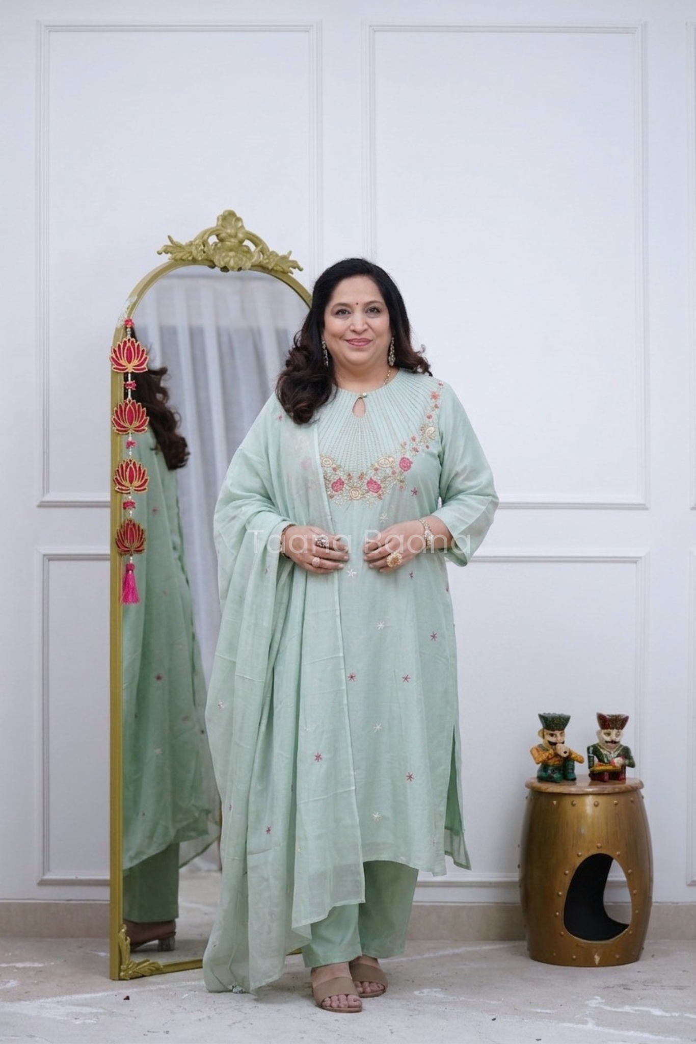 Dupatta Pant Set