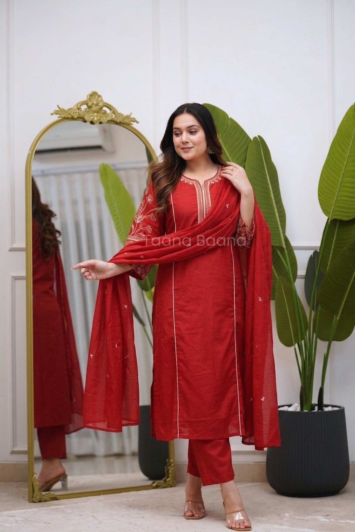 Dupatta Pant Set